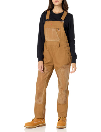 Dickies Womens Relaxed Fit Waxed Canvas Bib Overal