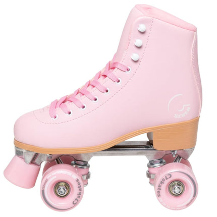 C SEVEN Quad Skates - Cherry Blossom, Women's 5 / Youth 4