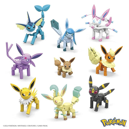 MEGA Pokémon Bulbasaur Evolution Set building Set with Vaperon and Espeon, GFV85 - Amazon Exclusive