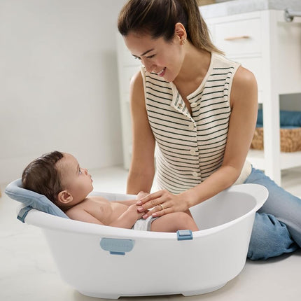 Baignoire pour bébé 4 en 1 Skip Hop avec sangle de maintien et support abdominal, dès la naissance