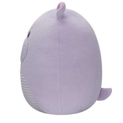 Squishmallows Original 7.5-Inch Hanna Purple Hippo with Corduroy Belly - Small-Sized Ultrasoft Official Plush