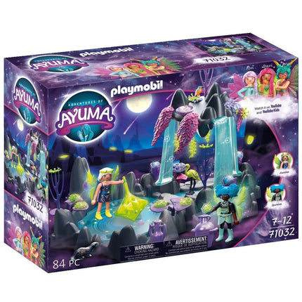 Playmobil 71032 Adventures of Ayuma Moon FAiry Lake with Mystical Waterfall, FAiry-Tale Toy, Fun Imaginative Role-Play, Playset Suitable for Children Ages 7+