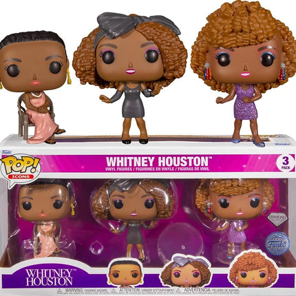 Funko Pop! Rocks: Whitney Houston (Diamond Glitter