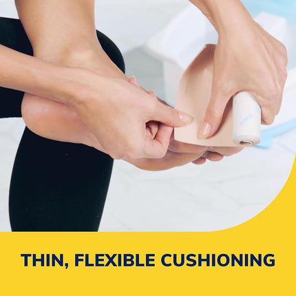 Dr. Scholl's Moleskin Plus 24" x 4 5/8" Padding Roll, 1 Count
