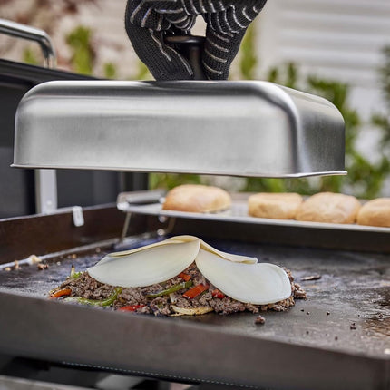 Weber Griddle BBQ Basting Dome Stainless Steel