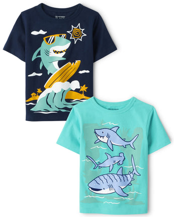The Children's Place baby boys Short Sleeve Graphi