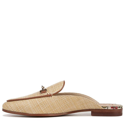 Sam Edelman Women's Linnie Ballet Flat, Bleached Beechwood Woven, 3 UK
