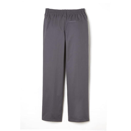 French Toast Boys' Big Pull-On Relaxed Fit School Uniform Pant (Standard & Husky), Gray, 16