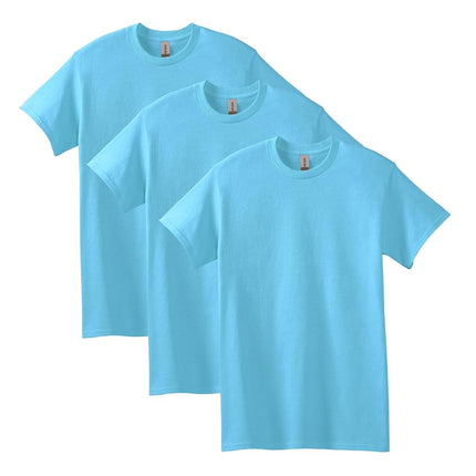 Gildan Men's Shirt (Pack of 2), Sky (3-Pack), 3XL