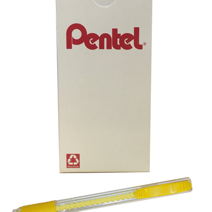 Pentel Clic Colors Retractable Eraser with Grip, B