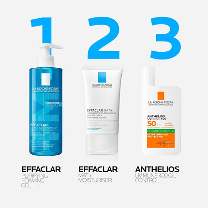 La Roche-Posay Effaclar MAT+ Mattifying Face Moisturiser for Oily Skin 40ml