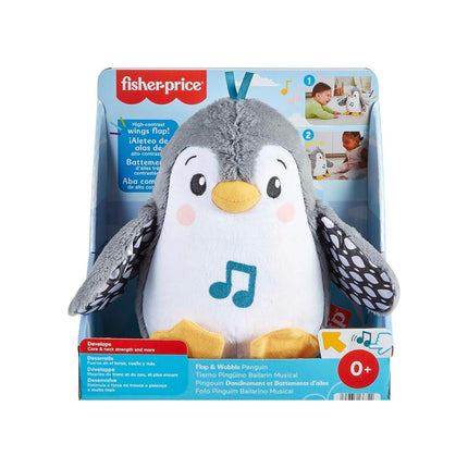 Fisher-Price Flap & Wobble Penguin, Plush
