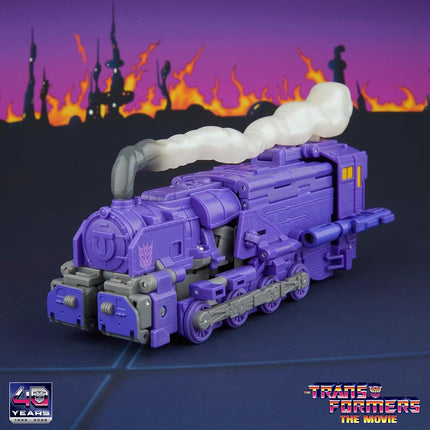 Transformers Studio Series The Transformers: The Movie Astrotrain, Leader Class 6.75-Inch Converting Action Figure, Robot Toys for Ages 8+