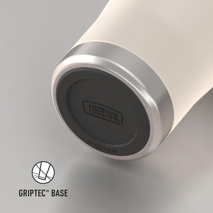 Sandstone-24 oz Stainless Steel Tumbler w/Slide Lock Lid