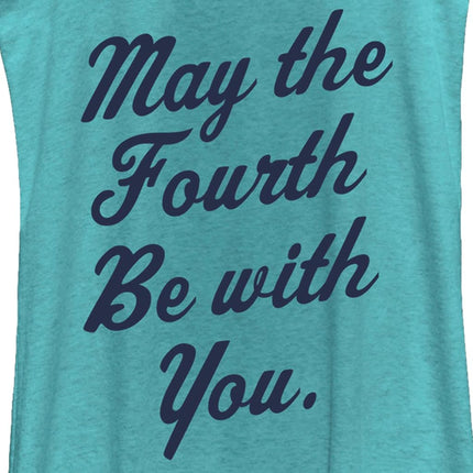 Débardeur dos nageur femme STAR WARS Looking Fourth, bleu Tahiti, XXL