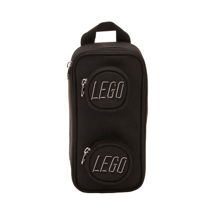 LEGO Kids Brick Pouch, Black, One Size, Brick Pouch