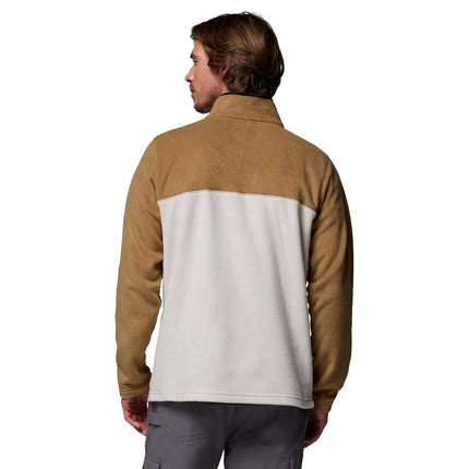 Columbia Men's Steens Mountain Half Snap 2, Fleece Pull Over, Dark Stone/Delta/Black, XX-Large