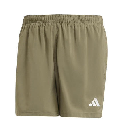 adidas Men's AEROREADY Own The Run Shorts, Olive Strata, XS / 5L