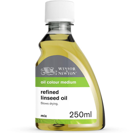 Winsor & Newton Refined Linseed Oil 250ml