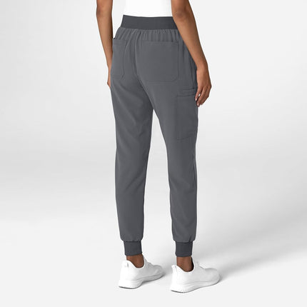 WonderWink Women's Jogger Utility Scrub Pant, Pewter, X-Large