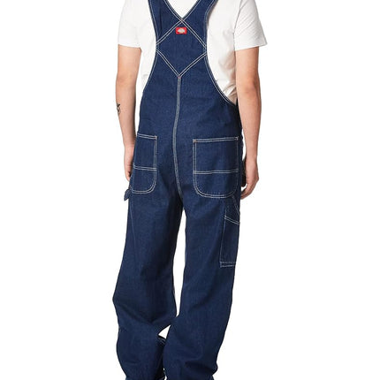 Dickies Men's Bib Overall, Blue, 38X32