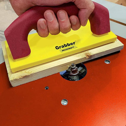 Milescraft 3403 Grabber ? Push block for Table Saws, Router Tables, Band Saws & Jointers, Woodworking Safety Tool