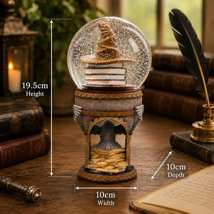 Nemesis Now Officially Licensed Harry Potter First Day at Hogwarts Snow Globe, 19.5cm