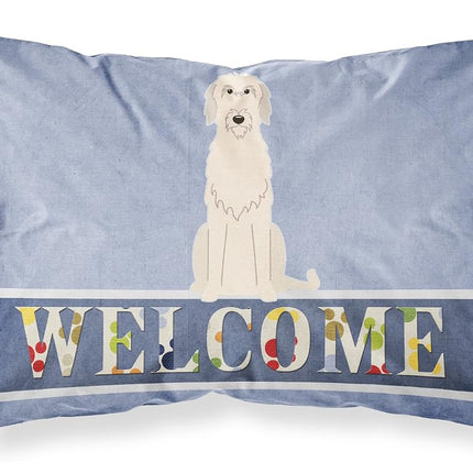 Caroline's Treasures Irish Wolfhound Welcome Pillowcase, Multicolor, Standard