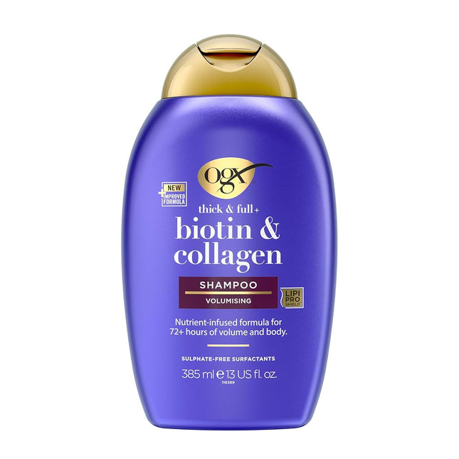 OGX Thick & Full+ Biotin & Collagen Shampoo 385ml