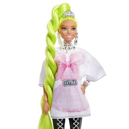 Barbie Extra Doll #11 in Oversized Tee & Leggings with Pet, for Kids 3 Years Old & Up