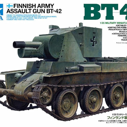 Tamiya 1:35 Scale Finnish BT-42 Model Kit