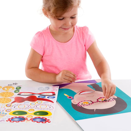 Make a Face Fashion Faces sticker pads - 250 stickers per Pack [Jan 01, 2013]