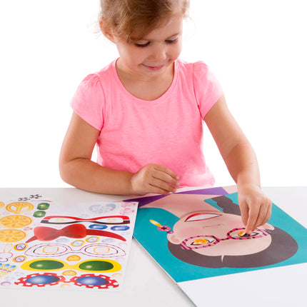 Make a Face Fashion Faces sticker pads - 250 stickers per Pack [Jan 01, 2013]