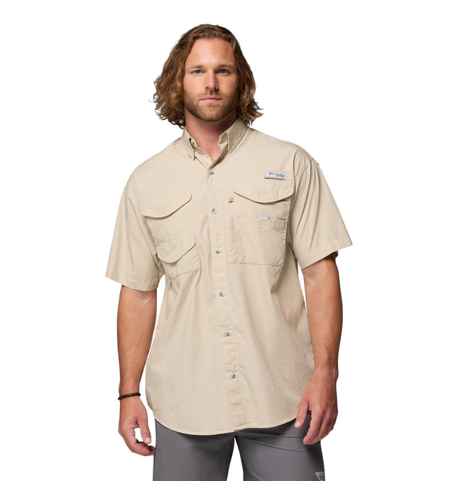 Columbia Men's Standard Bonehead SS Shirt, Fossil,
