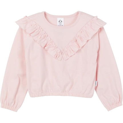Gerber Baby Girls Toddler Girls' 3-piece (2 Tops and Pants) SetToddler Girls' 3-Piece (2 Tops and Pants) Set, Pink/Brown, 5T