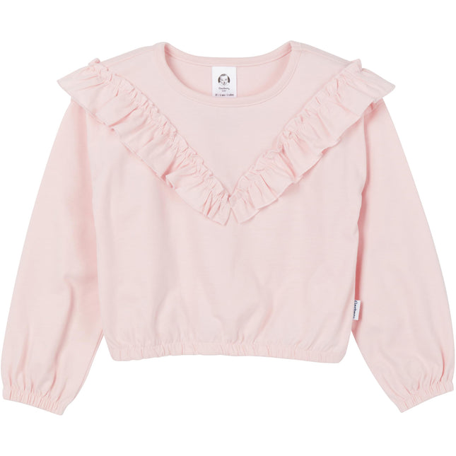 Gerber Baby Girls Toddler Girls' 3-piece (2 Tops and Pants) SetToddler Girls' 3-Piece (2 Tops and Pants) Set, Pink/Brown, 3T