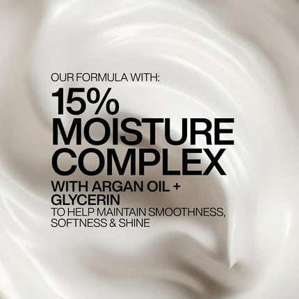Redken All Soft All-In Mask, Deep Conditioning Hair Treatment for Dry and Brittle Hair, Delivers Up to 12x Softer Hair and 4 Days of Moisture with Argan Oil and Glycerin, 250ml