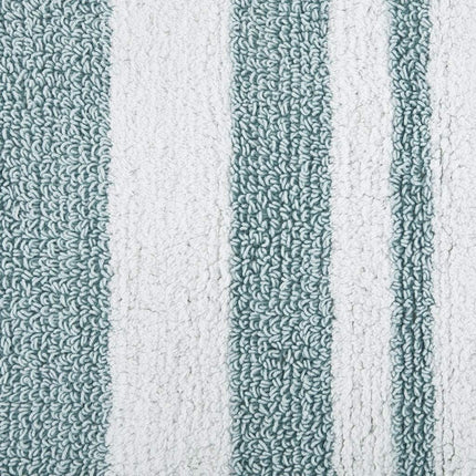 Madison Park MP72-2492 Spa Cotton Bath Rug, 24x72, Aqua