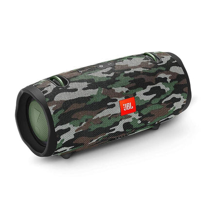 DevaCurl 1 JBL Xtreme 2 Portable Waterproof Wireless Bluetooth Speaker-Camouflage, 18/8 Stainless Steel