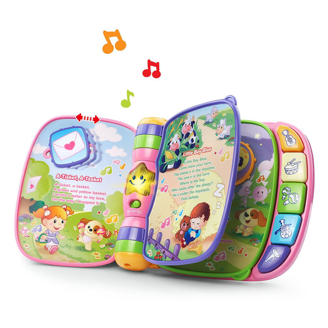 Livre de comptines musicales VTech, Rose