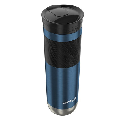 Contigo Byron 2.0 Vaso térmico de viaje de acero inoxidable con tapa SNAPSEAL™ y agarre, 709 ml