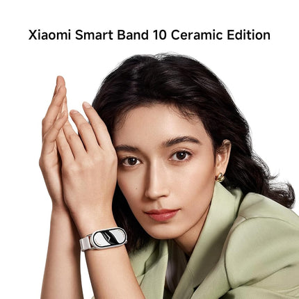 Xiaomi Smart Band 10, Fitness Tracker for Men Women, 21 Days Battery,Silver