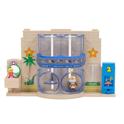 The Super Mario Galaxy Movie Galaxy Gateway Diorama with 1.5" Figures