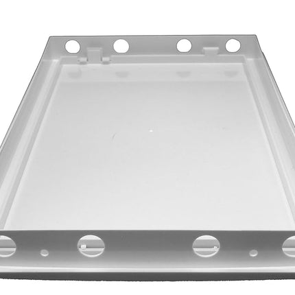 Repa Market 8 x 12 Inch White Access Panel/ABS Plastic Wall Ceiling Inspection Door, Service Hatch, Cover Plate/Flush Mount Utility Access Opening for Plumbing, Electrical, HVAC Maintenance
