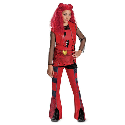 Descendants Red Costume for Kids, Official Disney 