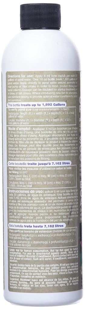 Pond Boss Chlorine Remover Plus Conditioner, 16-Ounce