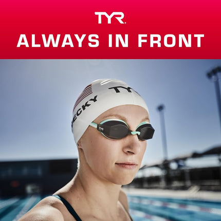 TYR Unisex Adult Nest Pro Performance Goggles - Clear/Clear/Clear, Medium