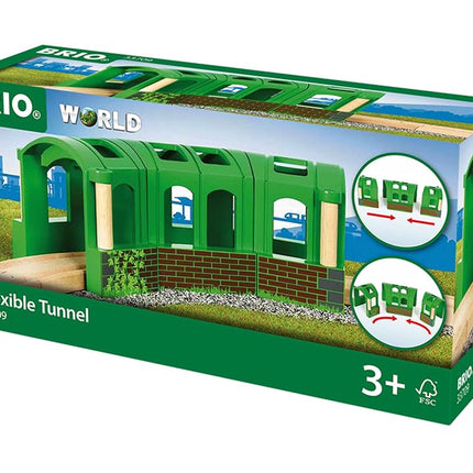 BRIO World Flexible Tunnel - Wooden Railway Train 