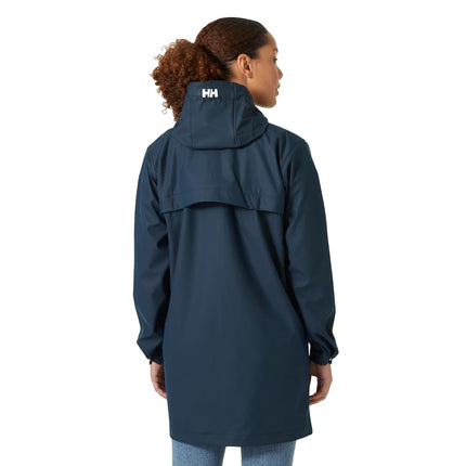 Helly Hansen Women's W Moss Rain Coat, Navy, XL
