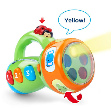 VTech Spin & Learn Color Flashlight - Green (English Version)